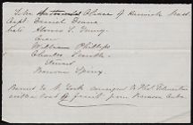 List of the crew of the Schooner Nathaniel Chase